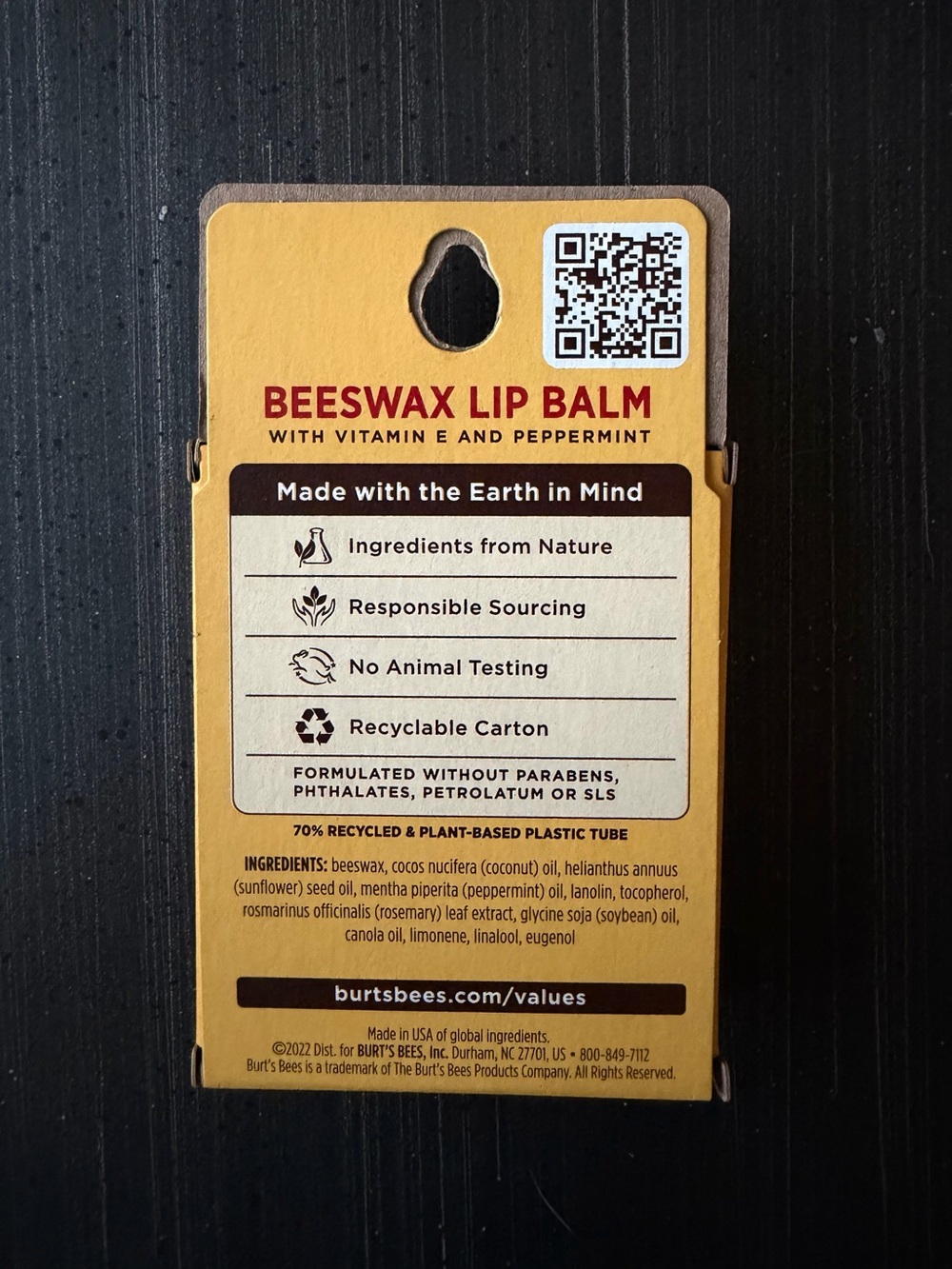 Burt's Bees 3-Pack Beeswax Lip Balm - Picture 3 of 3